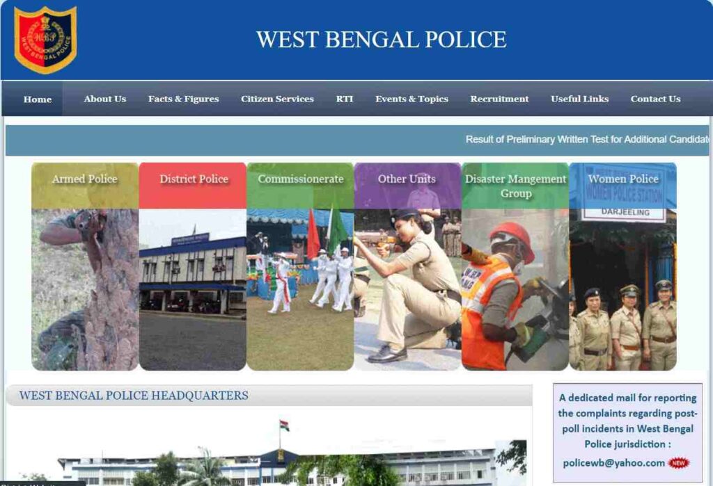 WB Police SI Admit Card Download 2021