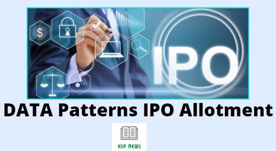 DATA Patterns IPO Allotment